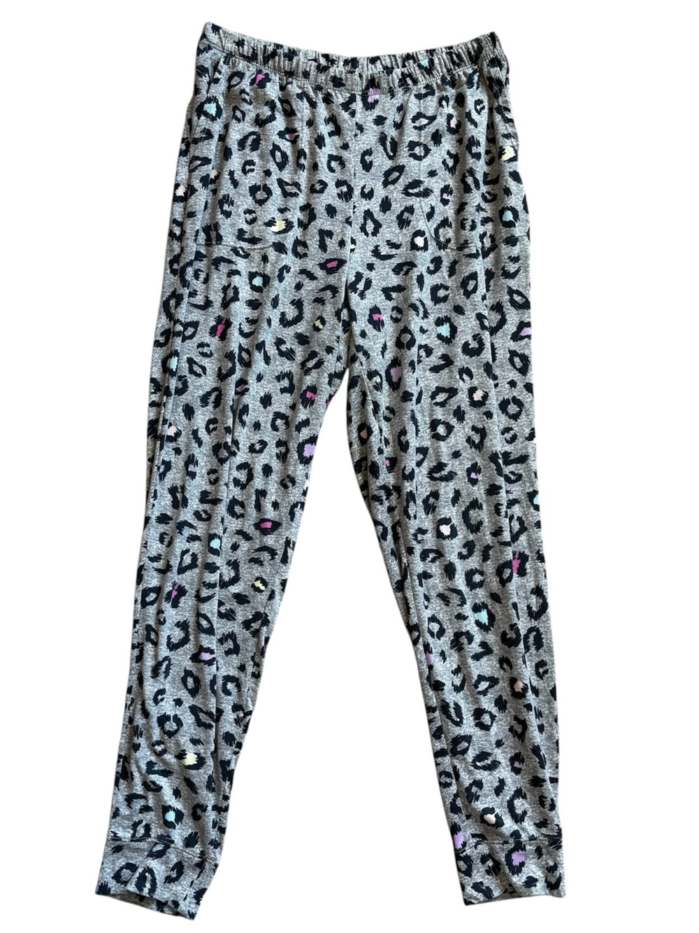 Secret Treasures Grey Leopard Print Lounge Pants
